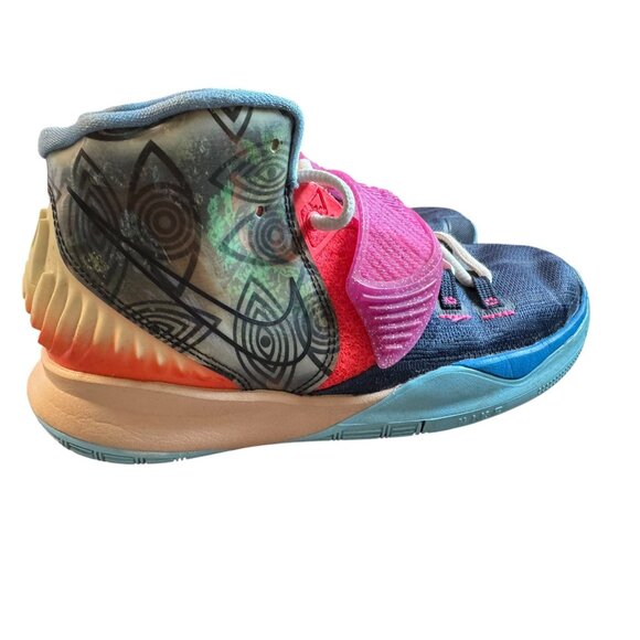 Nike Kyrie 6 Unite The World Basketball Shoes Multicolor Boys Size 4Y - Picture 12 of 16